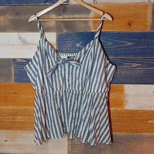 Torrid Top 3 NWT cami tank seersucker